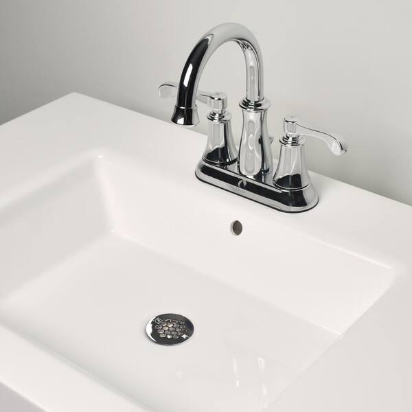 KEENEY TruDrain 1-1/4 in. Open Grid Bathroom Sink Drain with