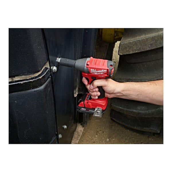 Milwaukee - M18 FUEL 18-Volt Cordless Brushless Lithium-Ion 3/8 in. Impact Wrench (Tool-Only)
