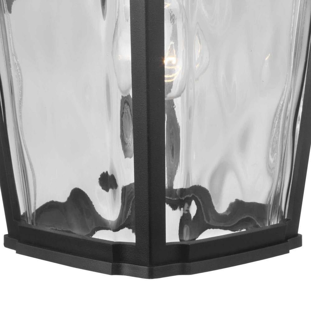 Marquette 19" Black Resin Outdoor Wall Lantern