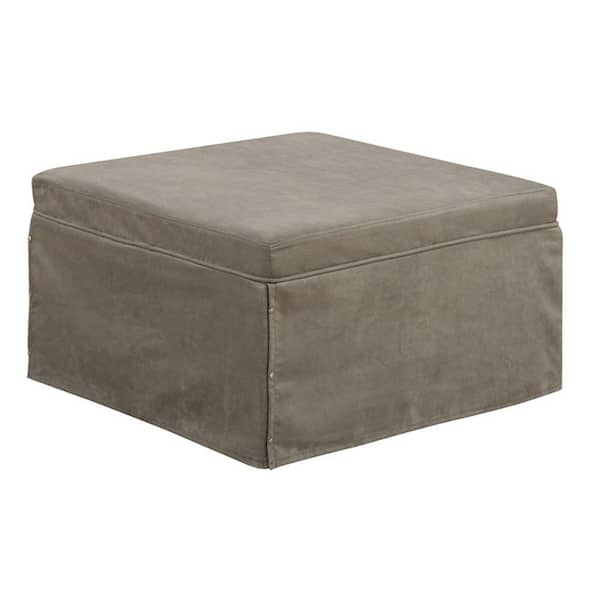 Taupe Fabric Convenience Concepts Ottomans R8 133 64 600 