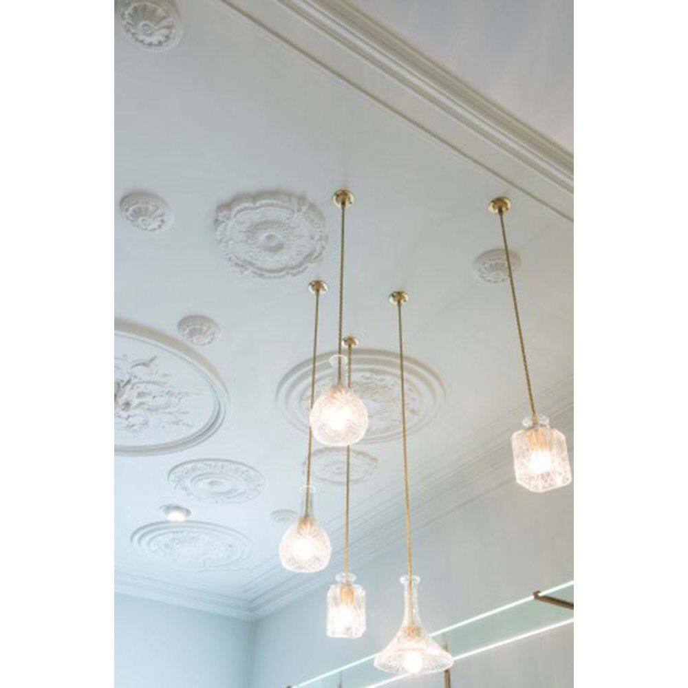 Primed White Polyurethane Crown Moulding 78 in