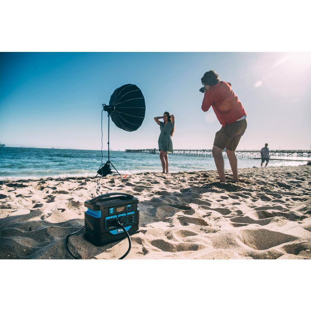 Pulsar PPS200 200-Watt Power Station with Push Button Start Battery Generator for Outdoors