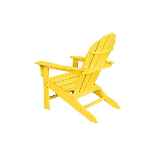 Air-Chair (ライトイエロー ) Trex Outdoor Furniture HD Lemon Plastic Patio Adirondack Chair