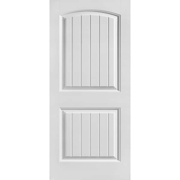 Masonite 36 in. x 80 in. Primed 2-Panel Cheyenne Hollow Core Composite Interior Door Slab