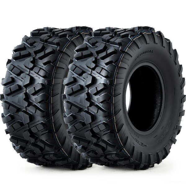 27x12-12 ATV UTV Tires,27x12x12 All-Terrain ATV Tires for Rock, Sand, Mud, Trail,6PR Tubeless,Pack of 2