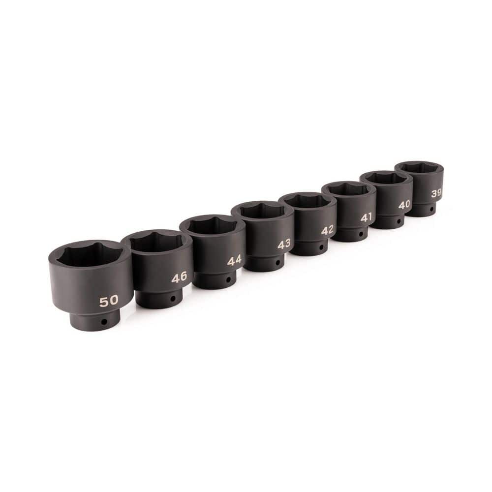 1/2 Inch Drive Shallow 6-Point Impact Socket Set, 8-Piece (39-50 mm) price history on PriceWatchPro