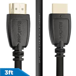 High Speed HDMI 2.0 Cable with Ethernet, 3 ft.