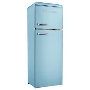 12 cu. ft. Retro Frost Free Top Freezer Refrigerator in Bebop Blue, ENERGY STAR