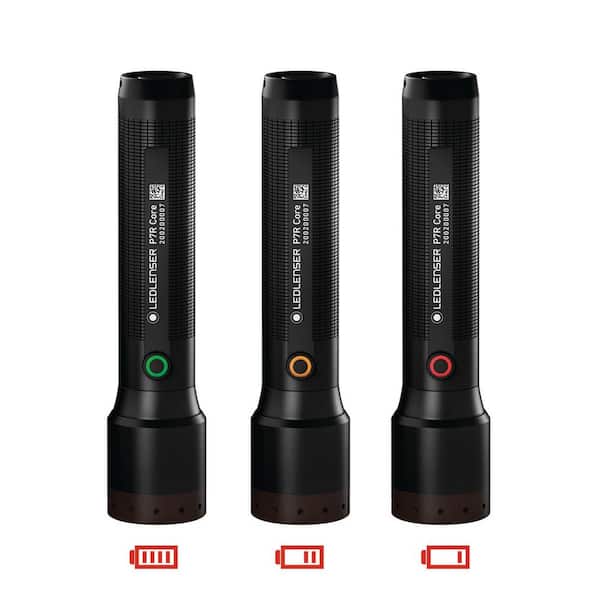 LEDLENSER P7R Core Rechargeable Flashlight, 1400 Lumens, Advanced 