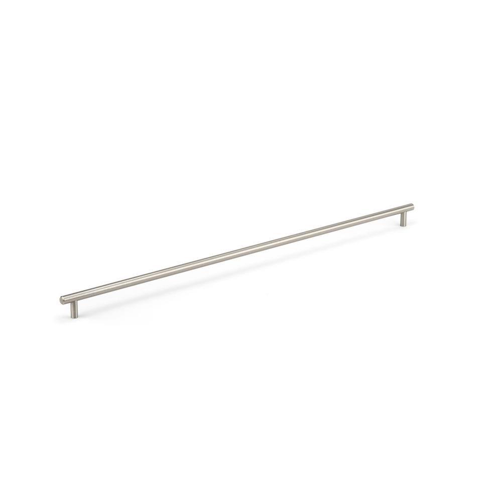 Have a question about Richelieu Hardware Roosevelt Collection 25-1/8 in. (638 mm) Center-to-Center Brushed Nickel Contemporary Drawer Pull? - Pg 1 - The Home Depot have-a-question-about-richelieu-hardware-roosevelt-collection-25-1-8-in-638-mm-center-to-center-brushed-nickel-contemporary-drawer-pull-pg-1-the-home-depot