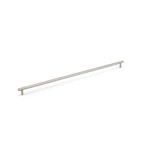 Roosevelt Collection 25 1/8 in. (638 mm) Brushed Nickel Modern Cabinet Bar Pull