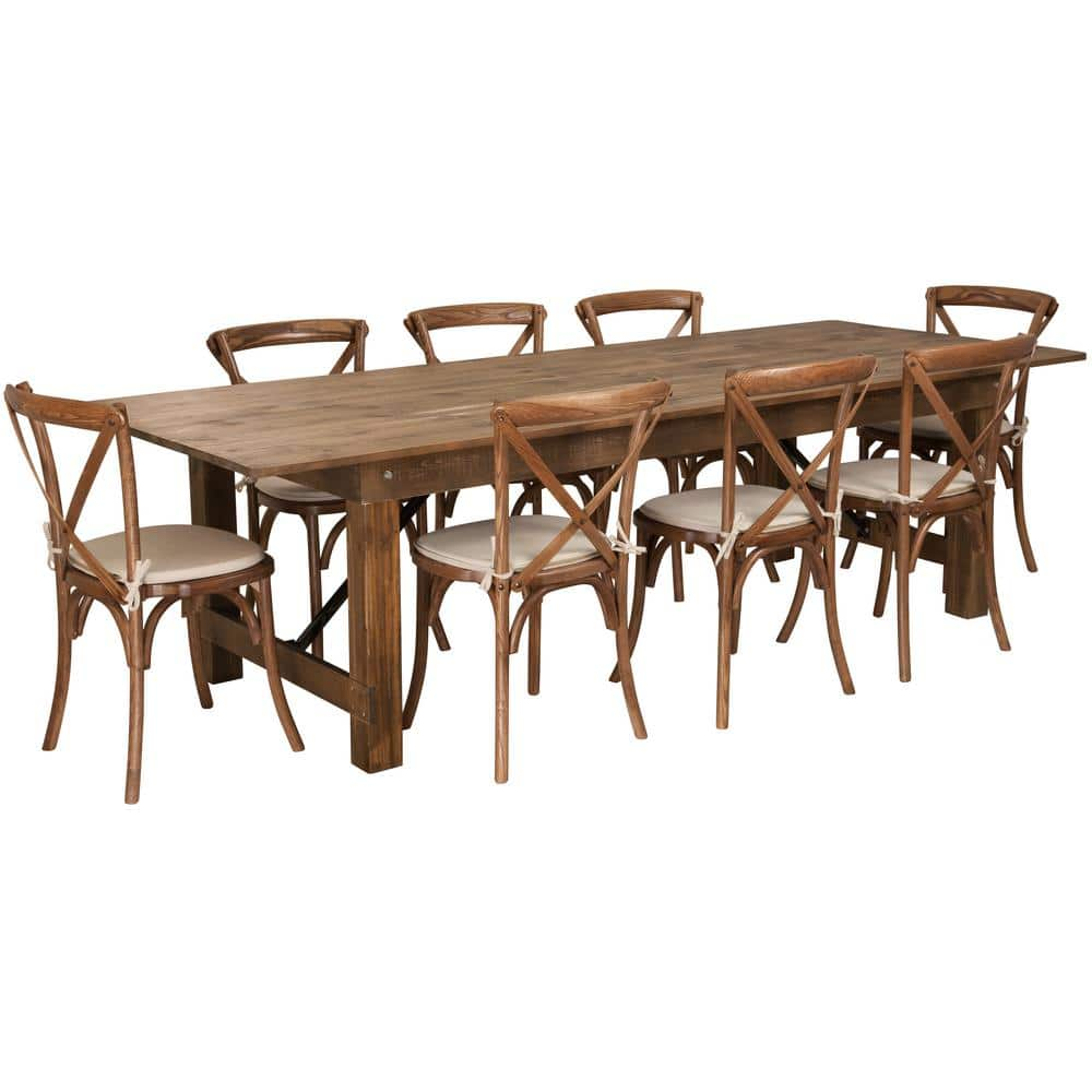 Rustic Table Set - Rustic Dining Room Sets : Learn about our white glove delivery.