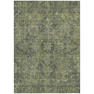 Chantille ACN571 Green 10 ft. x 14 ft. Machine Washable Indoor/Outdoor Geometric Area Rug