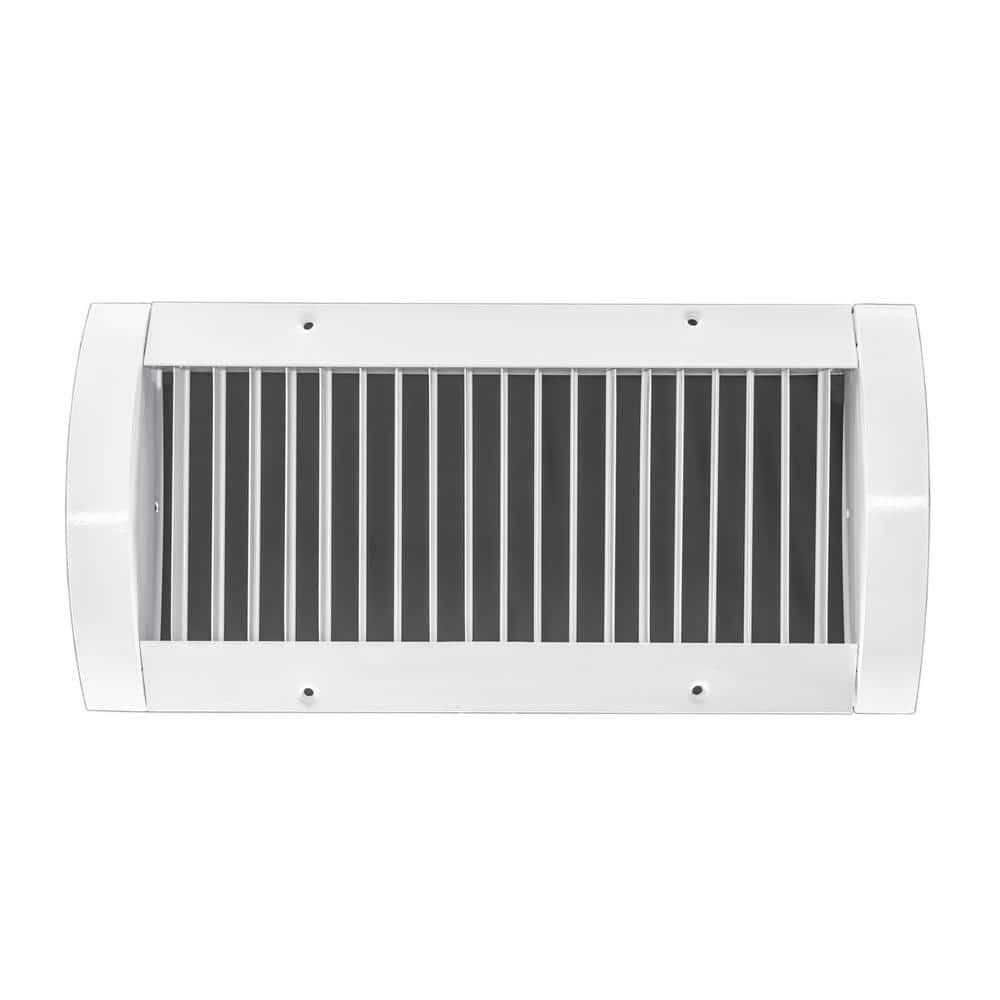 14 in. W x 6 in. H Anodized Adjustable Single Deflection Radius Mount Diffuser/Grille for 18 in. Dia Spiral Pipe price history on PriceWatchPro