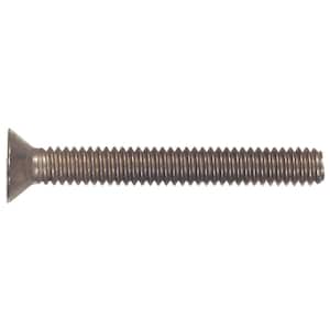 Stainless Phillips Flat-Head Machine Screw (#8-32 x 2-1/2")
