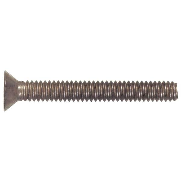 #6-32 x 1-1/4 in. Phillips Flat-Head Machine Screws (20-Pack)