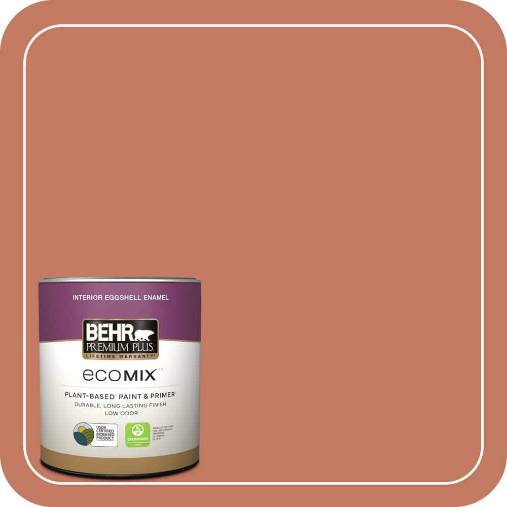 1 qt. #MQ1-26 Pinata Eggshell Enamel EcoMix Plant-Based Interior Paint & Primer price history on PriceWatchPro