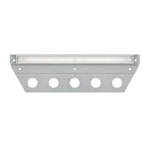 Nuvi Low Voltage Hardwired Titanium Gray LED Stair Light