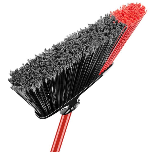 3-Pack SweepEasy Broom As Seen On Shark Tank - Scrape, Sweep & Go - For Indoor And Outdoor Use, Sweep Easy With Scraper (Green