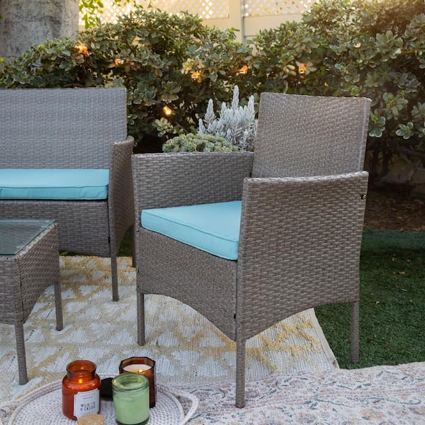 belleze 4 piece patio set