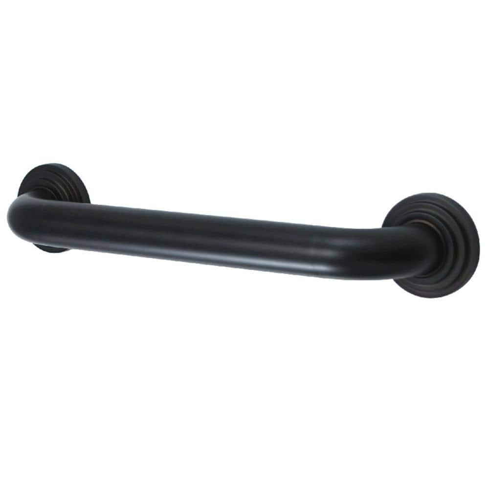 Kingston Brass Milano 30 in. x 1-1/4 in. Grab Bar in Oil Rubbed Bronze ...