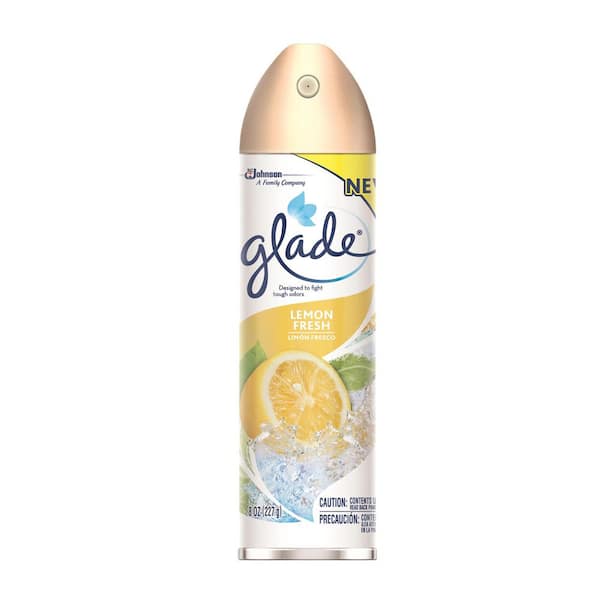 Glade 8 oz. Lemon Fresh Air Freshener Spray