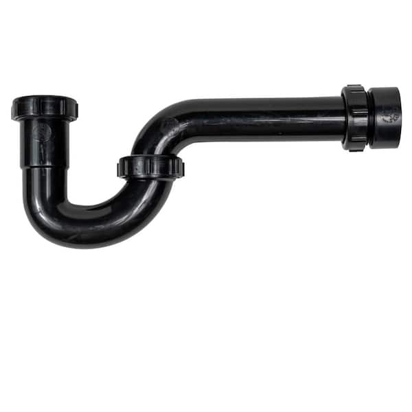 1-1/2 in. ABS Plastic Black P- Trap