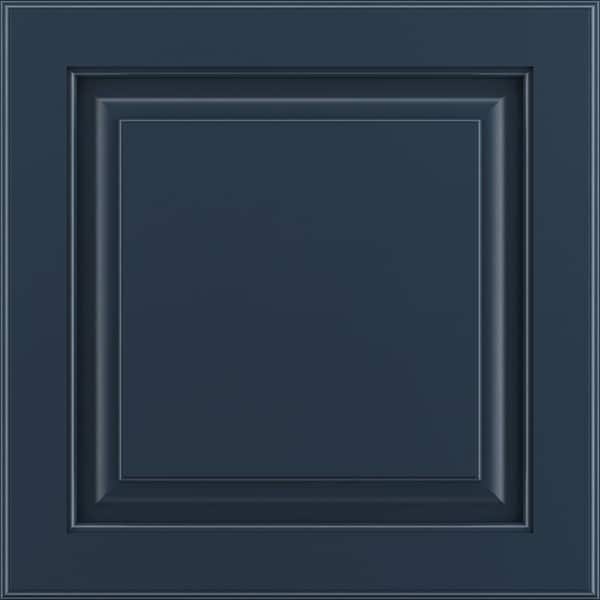 Portola 11 9/16-in. W x 3/4-in. D x 11 1/2-in. H in Painted Navy Cabinet Door Sample