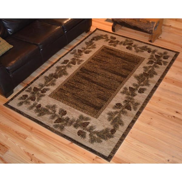 American Destination Multi-Colored 2 ft. x 3 ft. Polypropylene Area Rug