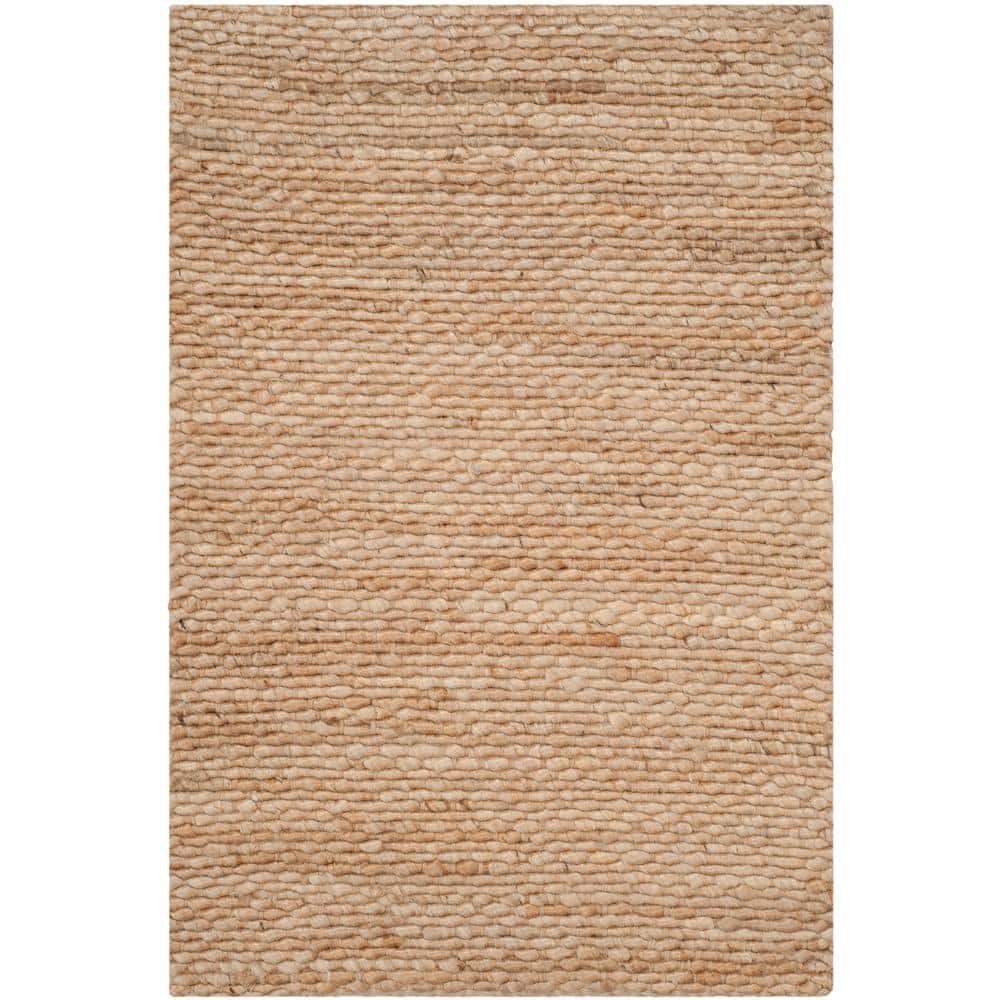 Natural Jute Handwoven 2' x 3' Area Rug