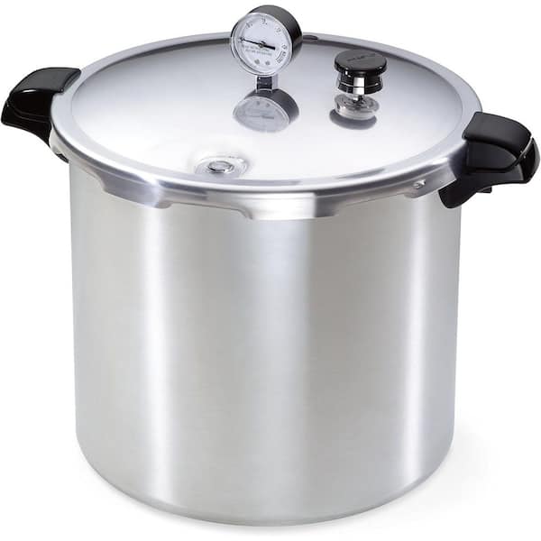 23 qt Pressure Canner and Cooker, Silver