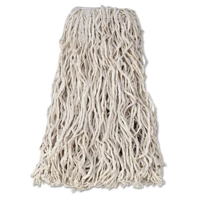 HDX 3.75 in. Cotton Wet String Mop 650HDX - The Home Depot