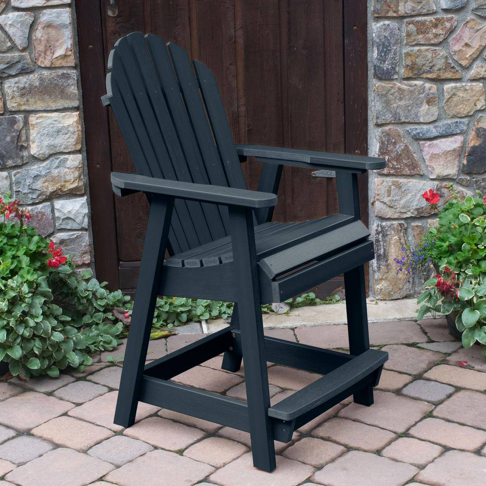 Federal Blue Highwood Hamilton Counter-Height Adirondack Chair