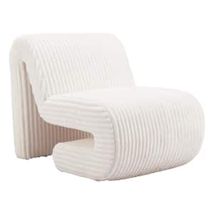 Opam White Accent Chair