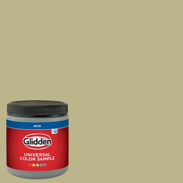 Glidden 8 oz. PPG1114-4 Cress Green Satin Interior Paint Sample