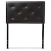 Baxton Studio Baltimore Black Twin Headboard 28862 6961 HD The