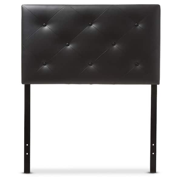 Baxton Studio Baltimore Black Twin Headboard