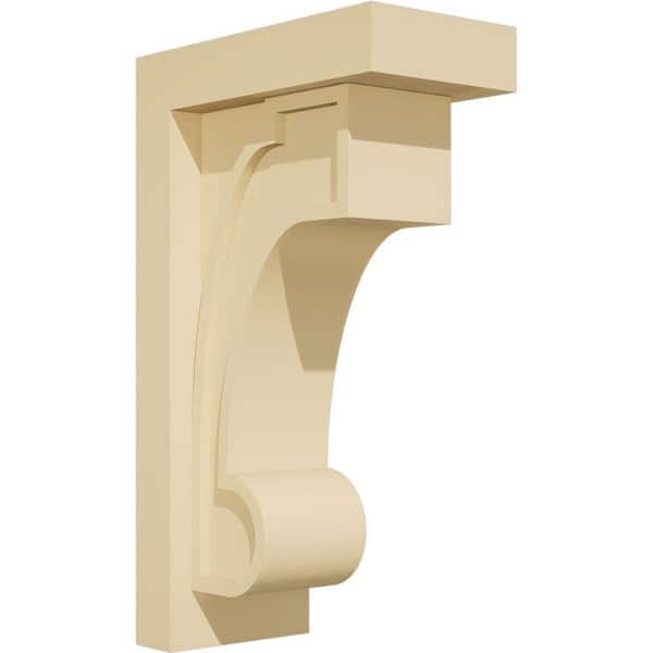 Ekena Millwork Standard Alma 3.5 in. W x 11.625 in. H x 7 in. D Signature Urethane Polyurethane Corbel