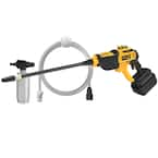 DEWALT 20V MAX 550 PSI 1.0 GPM Cold Water Cordless Battery Power Cleaner with 4 Nozzles Tool Only DCPW550B The Home Depot