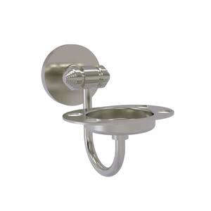 Satin Nickel Wall Mount Dainty Toothbrush Cup Holder RV Marine Motor Home 