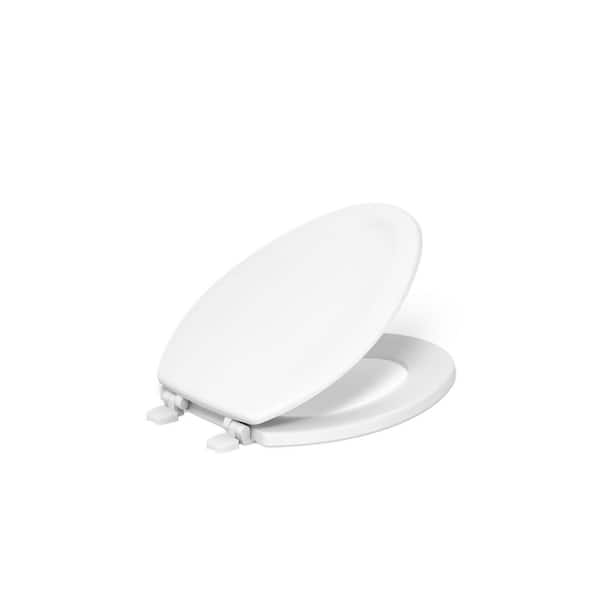 Stonewood Elongated Toilet Seat in White