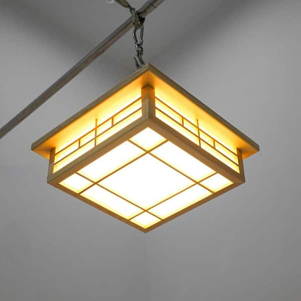 ◆タチカワ◆アルミブラインド◆W128×H198◆O-2511BL2◆ Dimmable Tatami Style Japanese Square Wood in. 13.78 OUKANING ブラインド