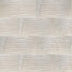 Deco Dubai Pearl 12-1/2 in. x 24-1/2 in. Porcelain Wall Tile (10.7 sq. ft./Case)