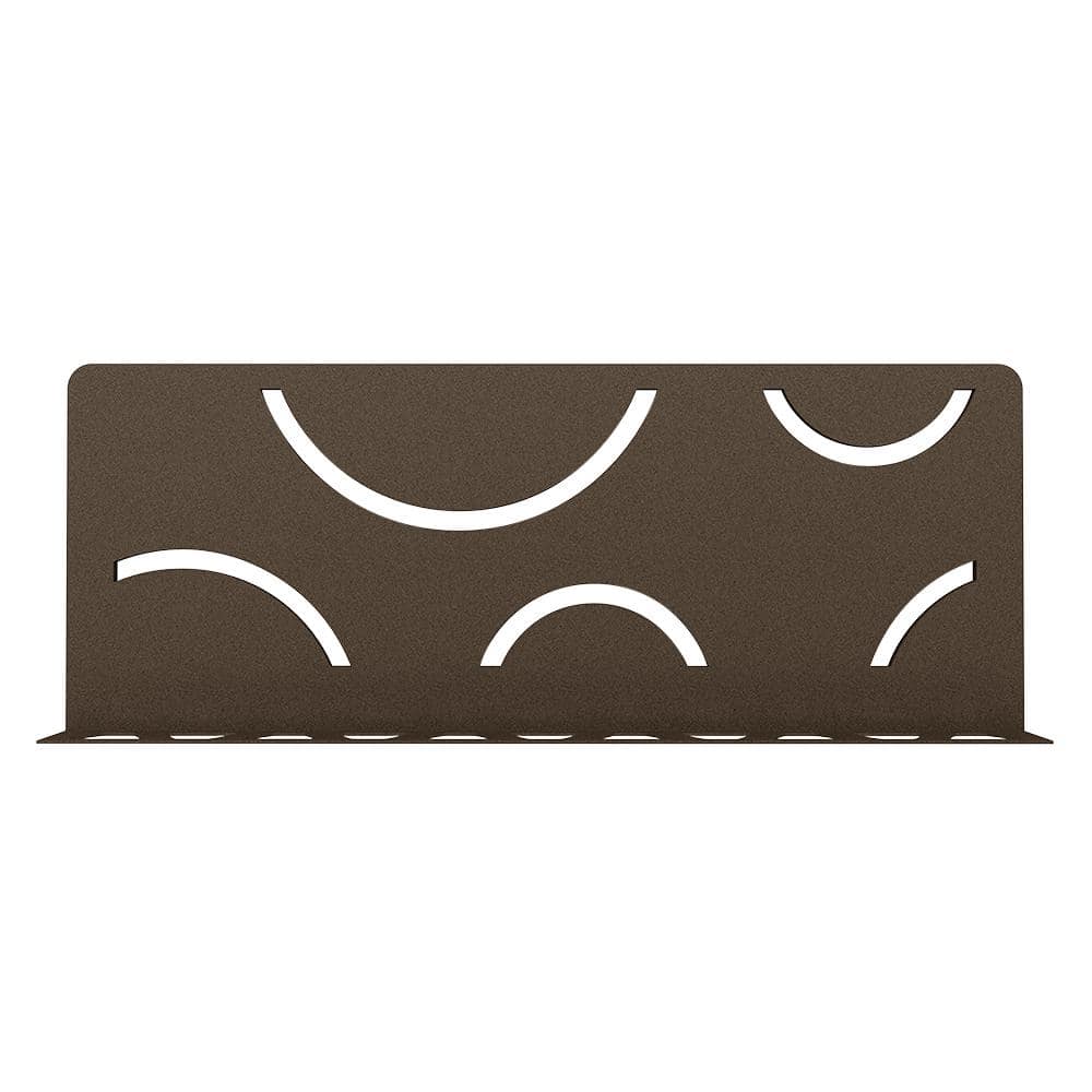 Shelf-W Bronze Color-Coated Aluminum Curve Wall Shelf price history on PriceWatchPro