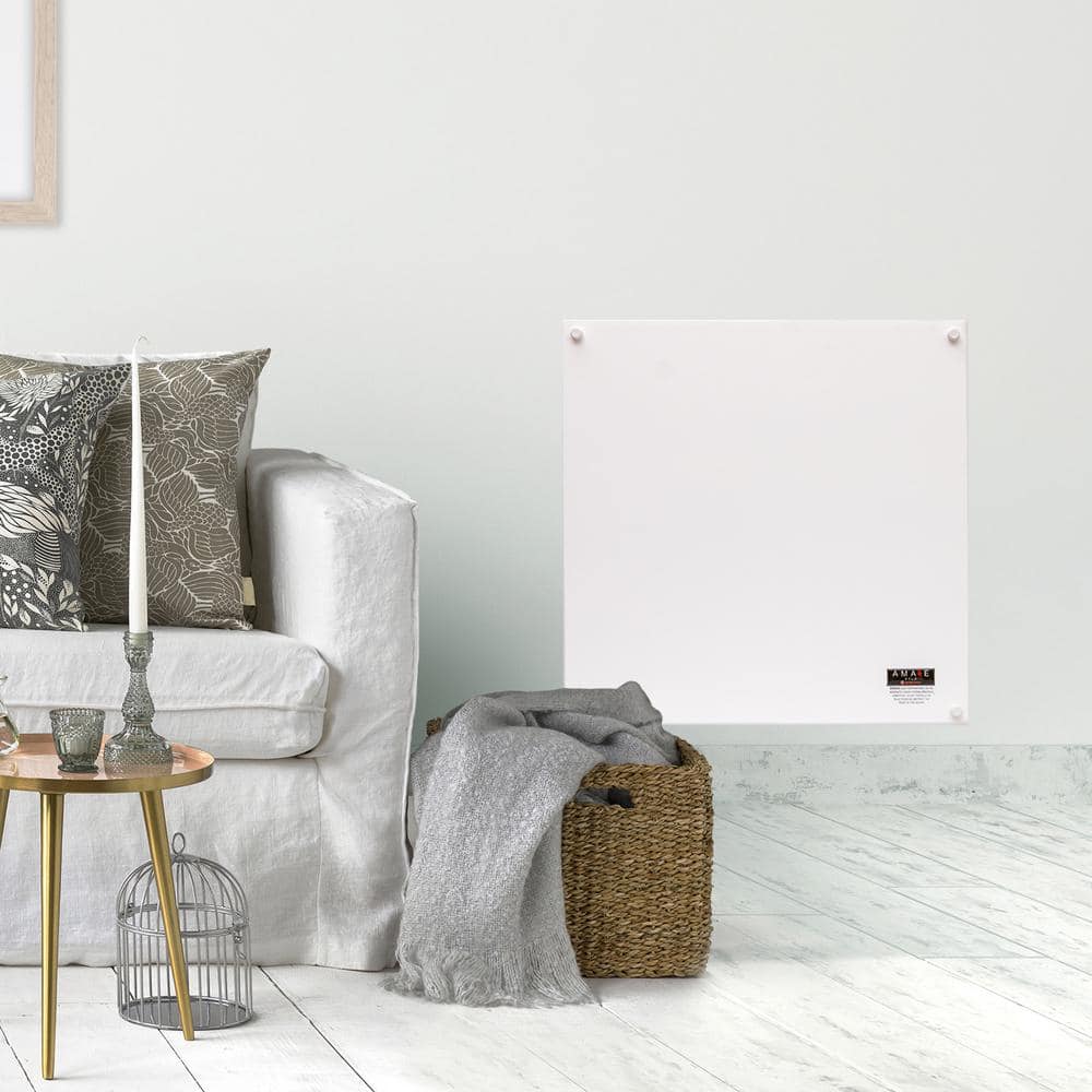 White 400W Convection Wall Mounted Space Heater