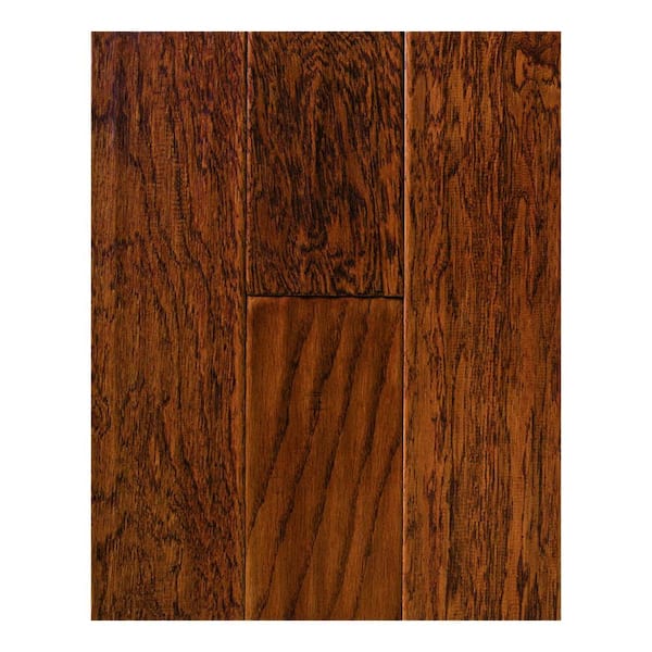 DuroWood Locking Handscraped Oak Driftwood 3/8 in. x 5 in. x Random Length Engineered Glueless Hardwood-DISCONTINUED