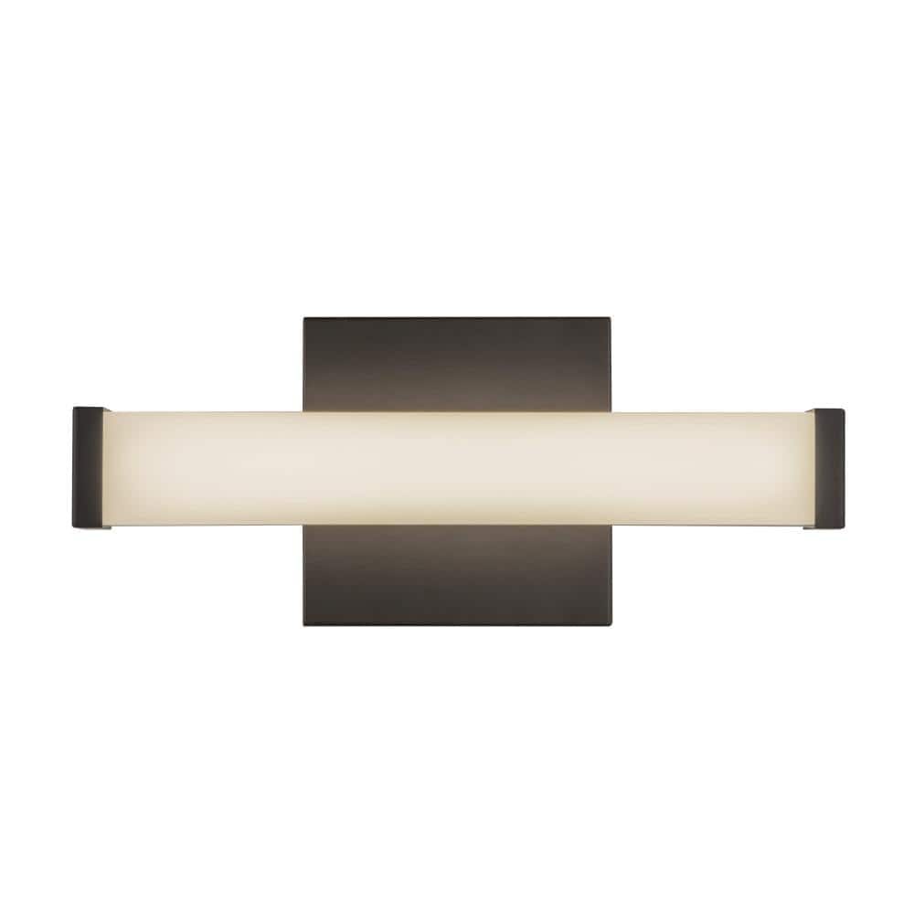 Geri 12-in Black dimmable LED Wall/Vanity Light price history on PriceWatchPro