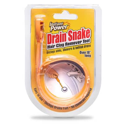 Simple Craft 20-Inch Plumbing Snake Drain Clog Remover - 5 Pack