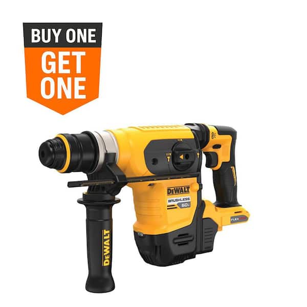 FLEXVOLT 60V MAX Cordless 1-1/4 in. SDS Plus Rotary Hammer (Tool Only)