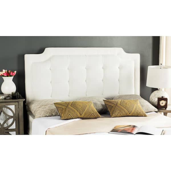 Sapphire White King Upholstered Headboard